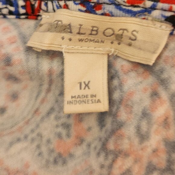 Talbot's Paisley Knit Maxi Dress - Picture 3 of 3